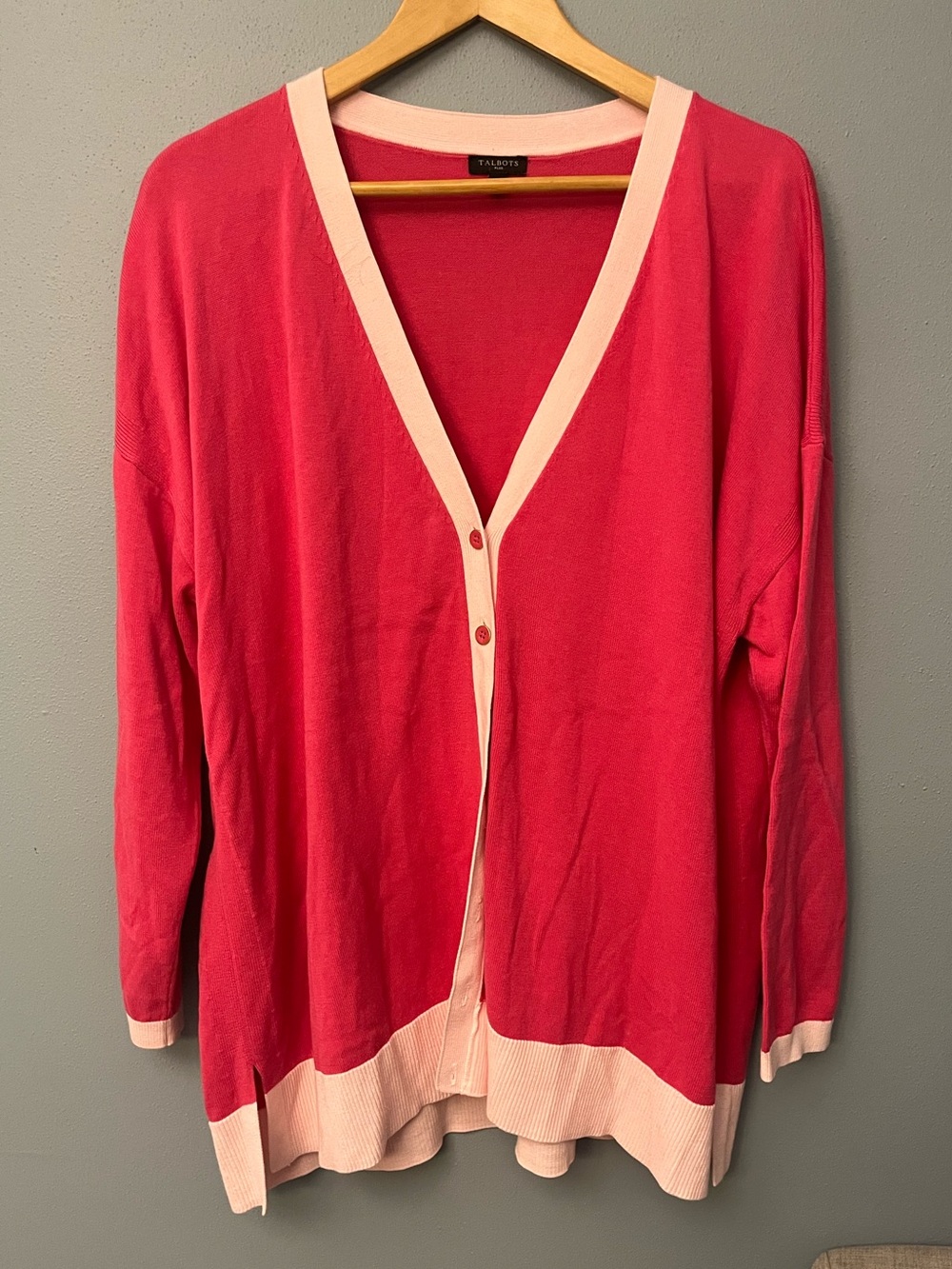 Talbots V-Neck Button Cardigan